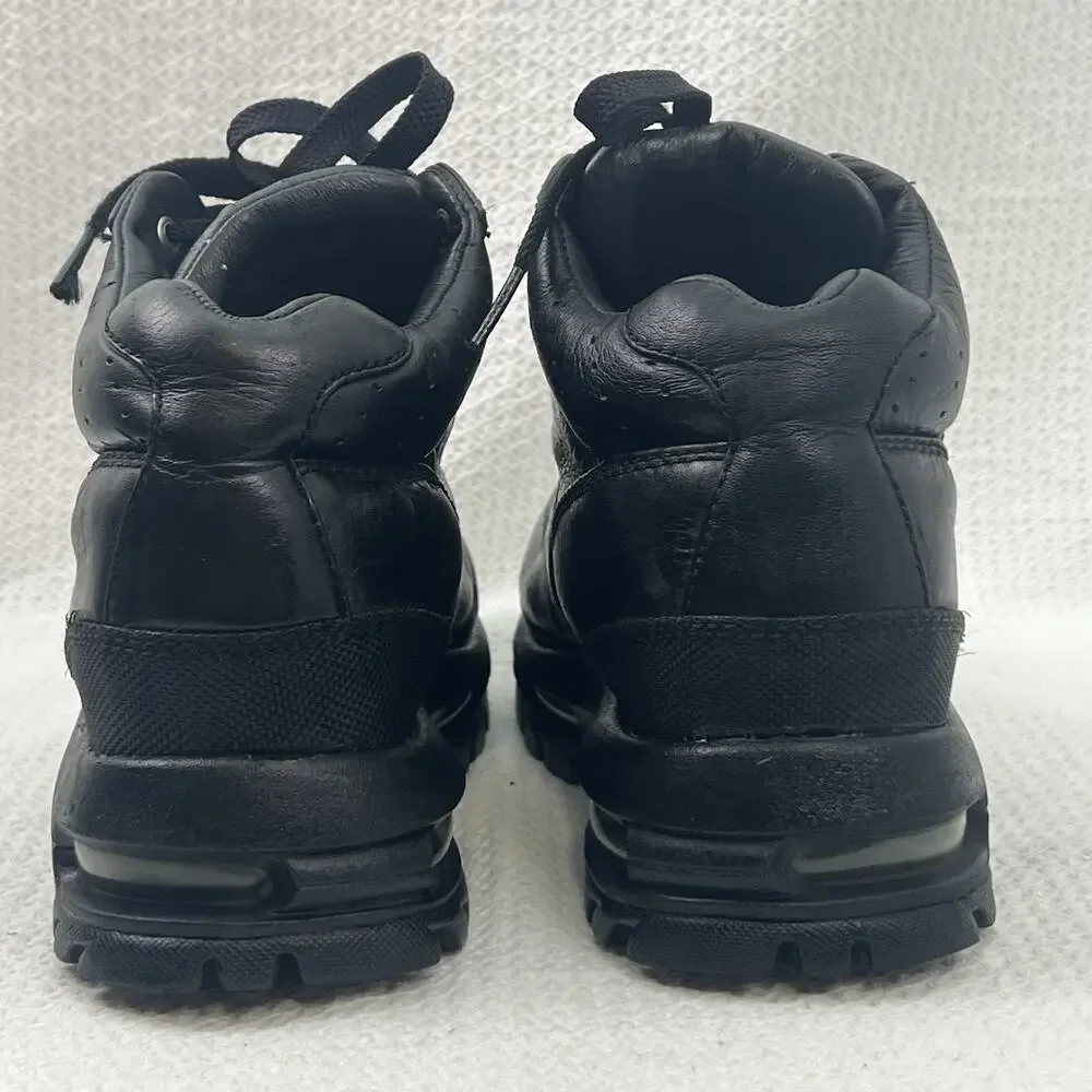 Nike ACG Air Max Goadome GS 5.5Y Black Leather Boots 311567-001 Rainproof